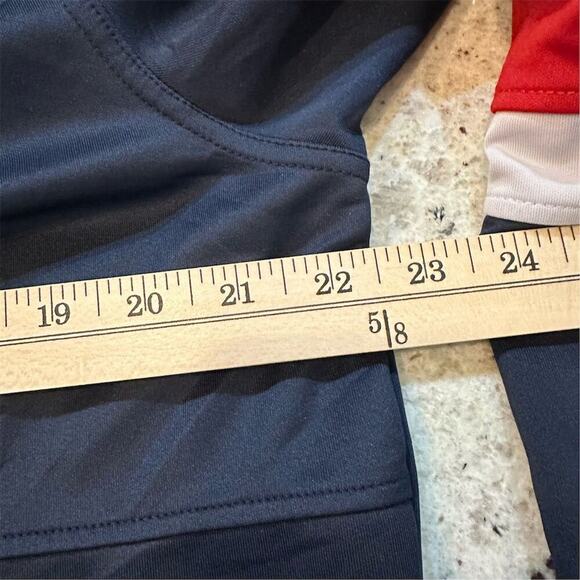 Bleecker & Mercer Men's 1/4 Zip Windbreaker Jacket Blue Size L - Picture 5 of 8